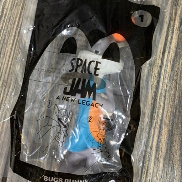 McDonalds Space Jam Happy Meal Toys 2021 Lot of 9 Basketball Taz Lebron Bugs - Picture 2 of 10